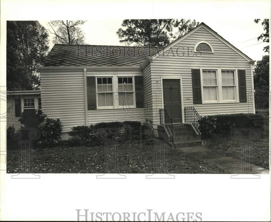 1987 Press Photo Cottage at 243 Beverly Drive, Metairie, Louisiana - nob38172 - Historic Images
