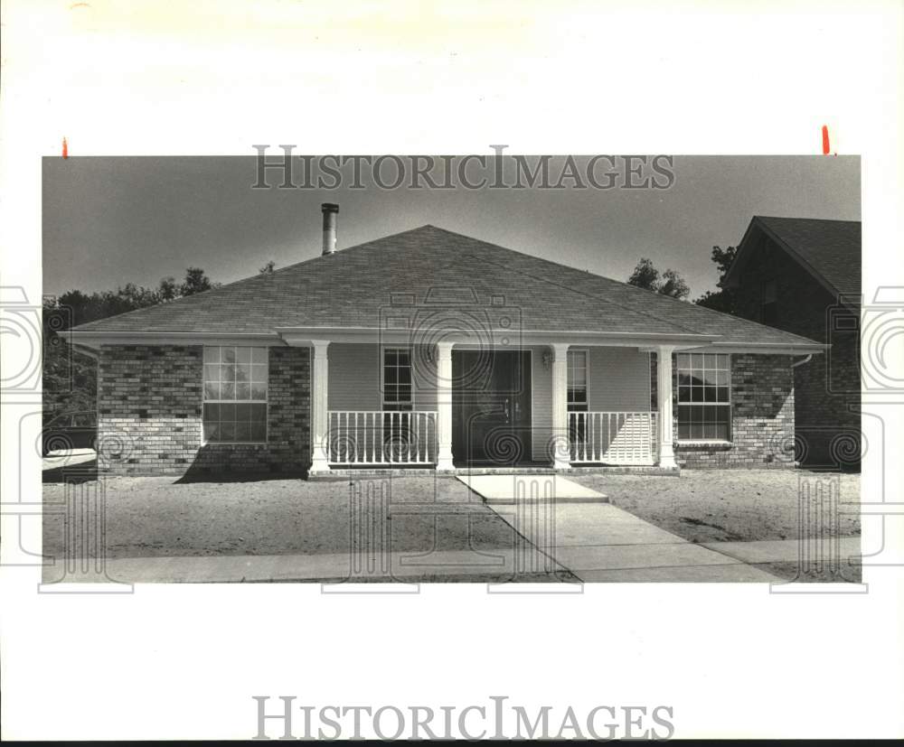 1987 Press Photo New Orleans Housing - House at 3121 St. Marie Drive in Meraux - Historic Images