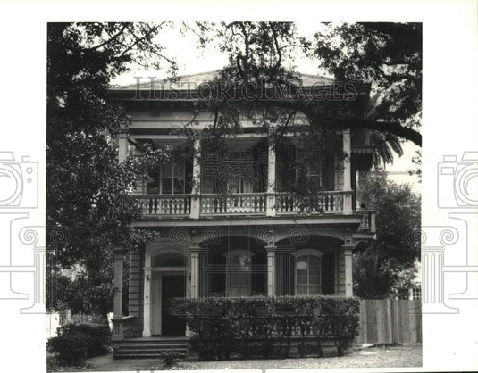 1987 Press Photo Home at 3102 Saint Charles Avenue, New Orleans, Louisiana - Historic Images