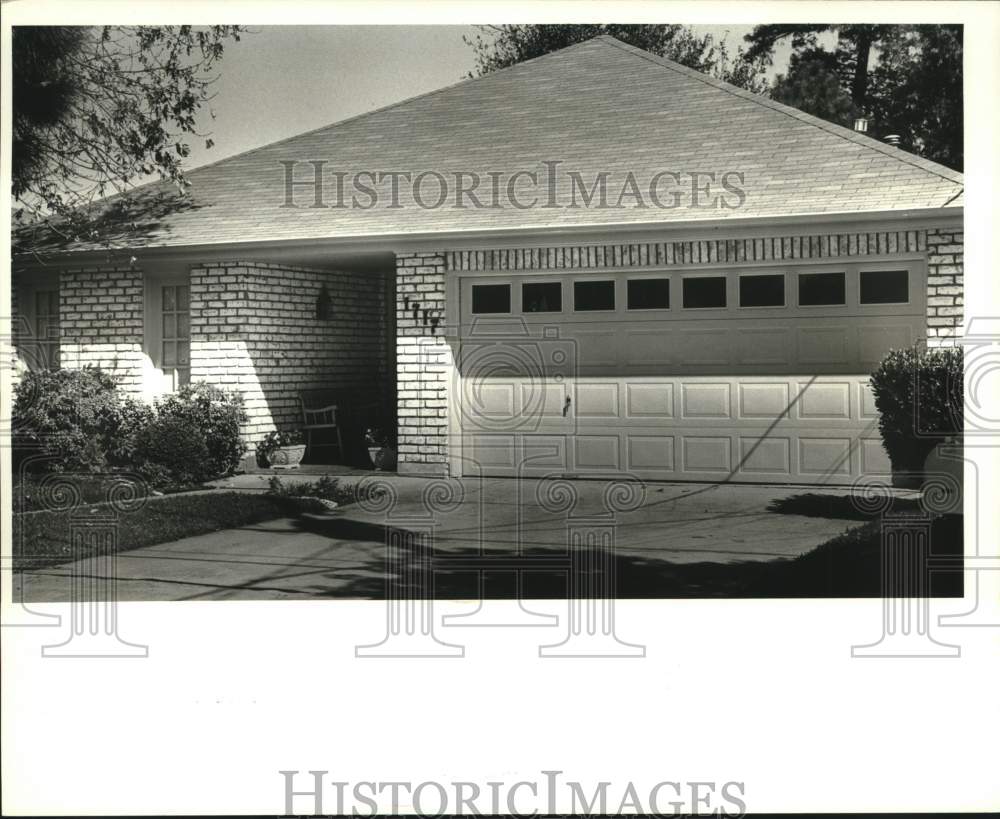 1987 Press Photo Property at 1717 Apple Street, Metairie, Lousiana - Historic Images