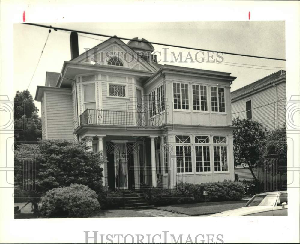 1988 Press Photo New Orleans Housing - House at 1729 Jefferson Avenue - Historic Images