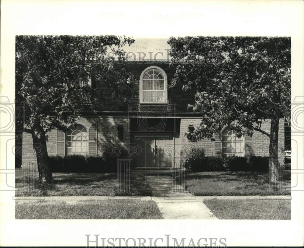 1988 Press Photo New Orleans Housing - House at 4520 Carthage Street in Metairie - Historic Images