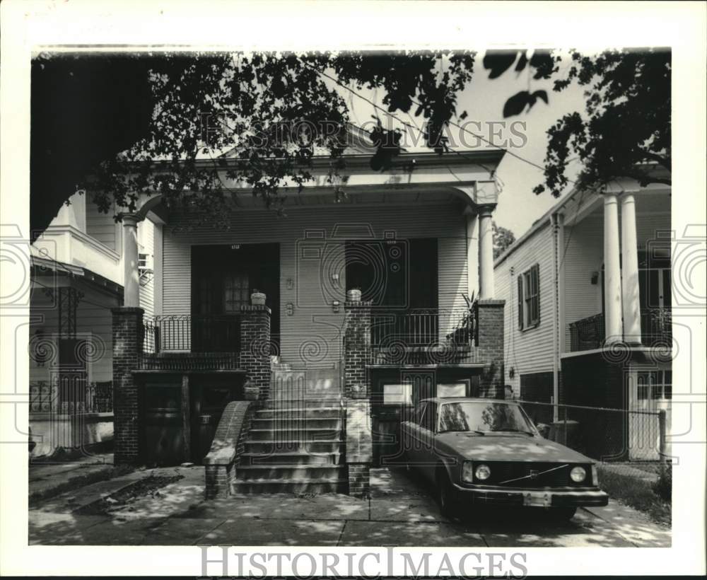 1988 Press Photo New Orleans Housing - House at 4313 South Carrollton Avenue. - Historic Images