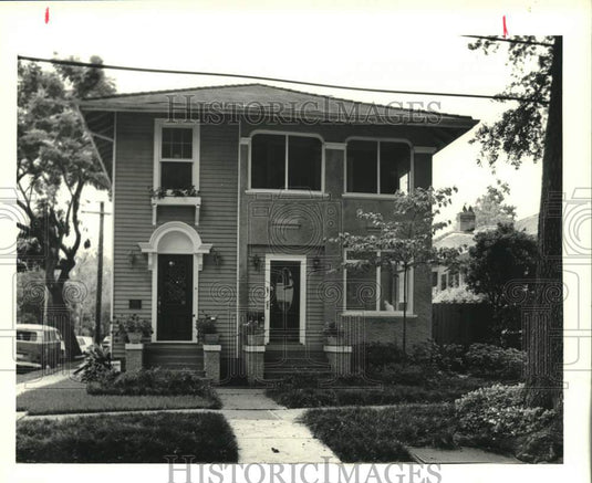1988 Press Photo Home at 359 Broadway Street, New Orleans, Louisiana - Historic Images