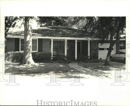 1988 Press Photo Home at 317 East William David Parkway, Metairie, Louisiana - Historic Images