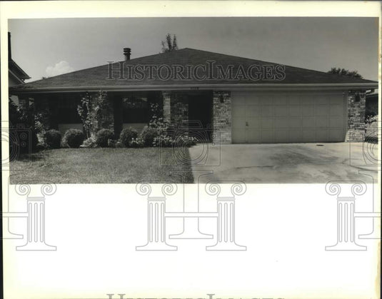 1988 Press Photo Home at 4209 Pommard Drive, Kenner, Louisiana - Historic Images