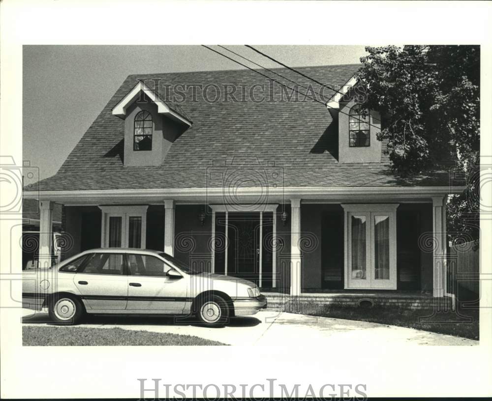 1988 Press Photo Property at 4629 Argonne Street, Metairie, Louisiana - Historic Images