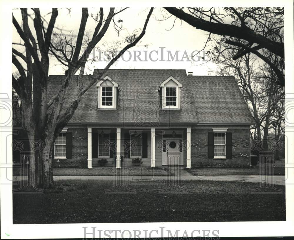 1987 Press Photo Housing - House located at 604 Little Farms Avenue - Historic Images