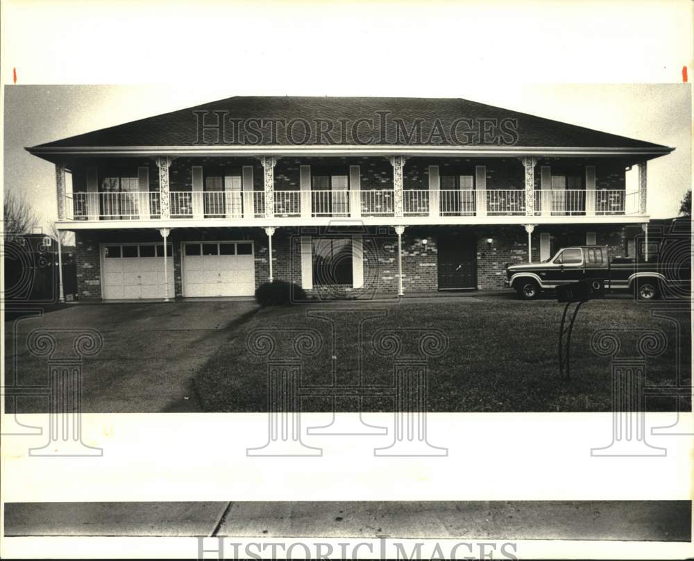 1987 Press Photo Housing - House located at 33 Haute Brion in Kenner - Historic Images