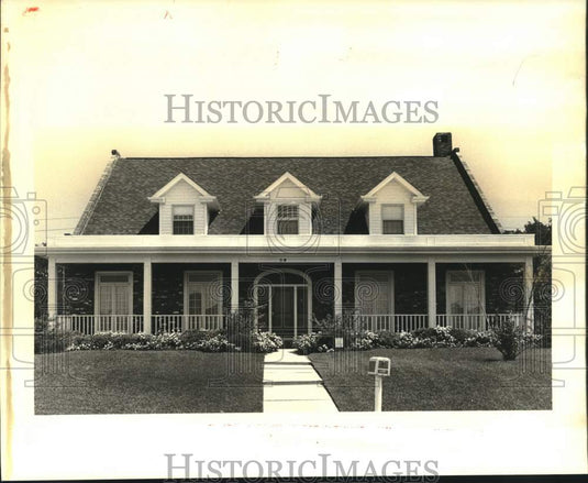 1987 Press Photo Housing - House located at