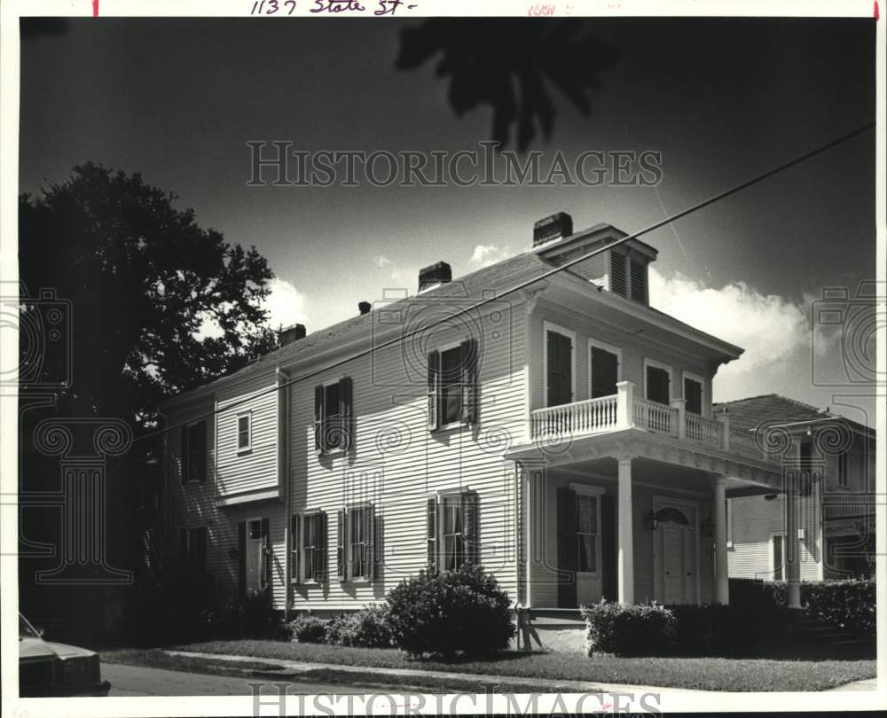 1987 Press Photo Housing - 1137 State Street, New Orleans, Louisiana - nob38343 - Historic Images