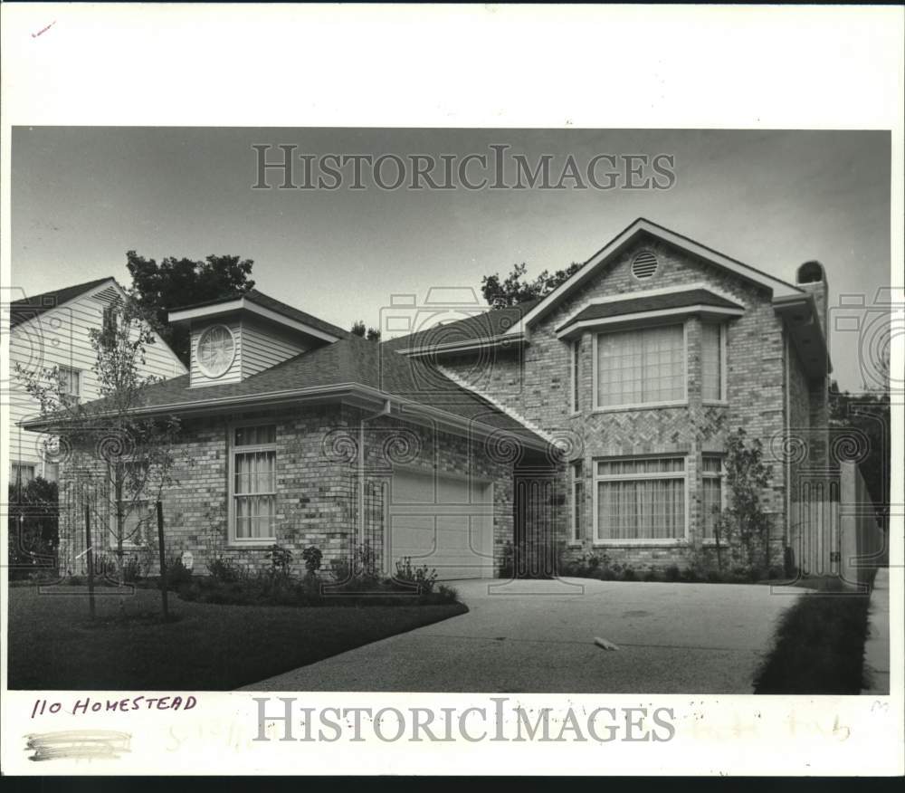 1987 Press Photo Housing - 110 Homestead Avenue - nob38344 - Historic Images