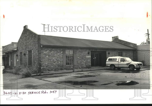 1987 Press Photo Housing - House at 3645 N. I-10 Service Road in Metairie - Historic Images