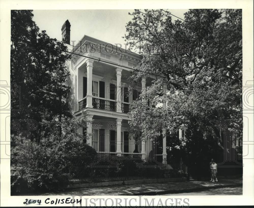 1988 Press Photo Housing - 2604 Coliseum,New Orleans, Louisiana - Historic Images