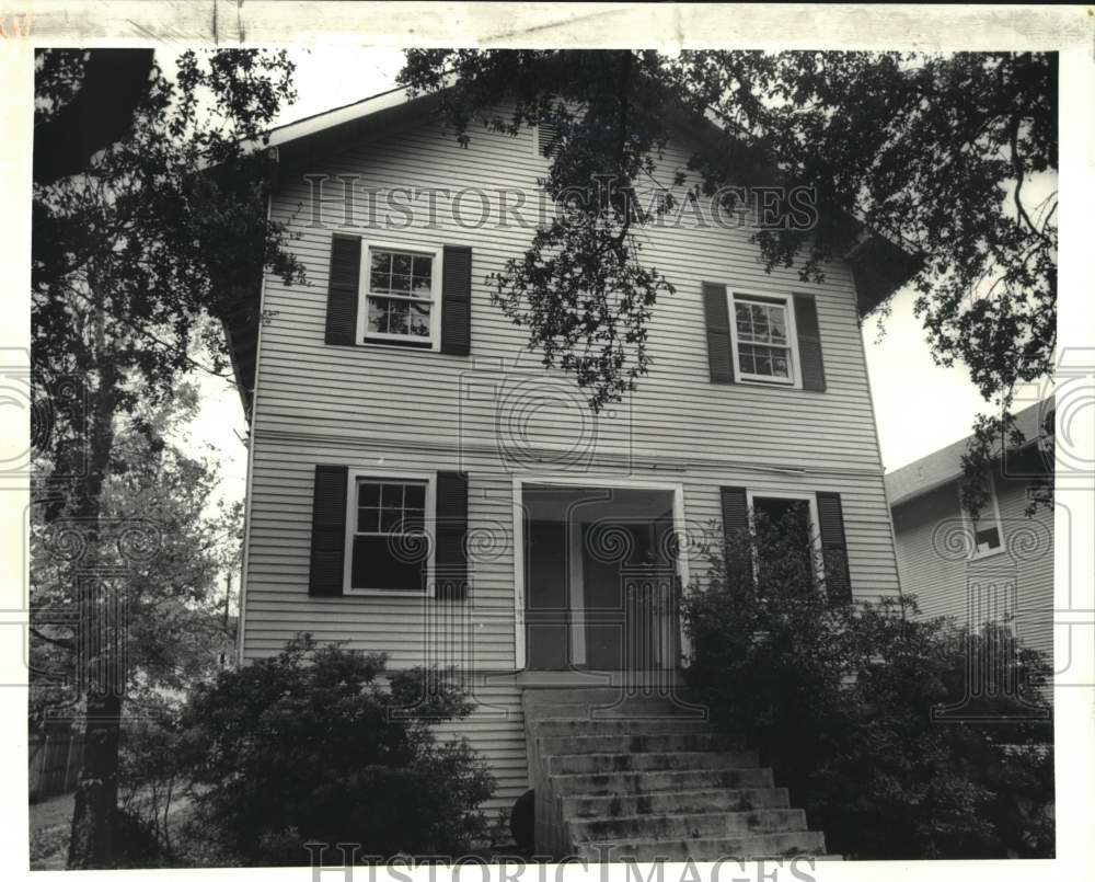 1986 Press Photo Real Estate - Sold property 4523-25 So. Claiborne Avenue - Historic Images