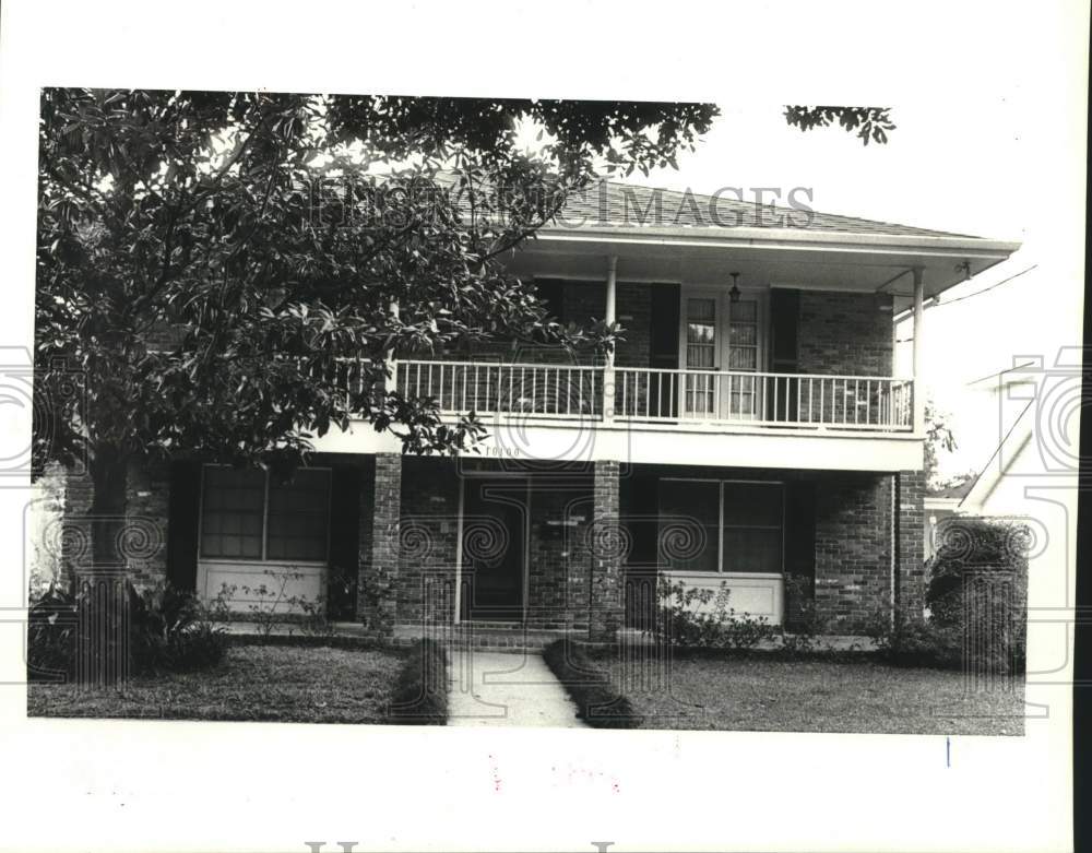 1987 Press Photo Louisiana Real Estate 10100 Lucy Court River Ridge, - Historic Images