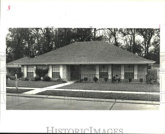 1987 Press Photo Real Estate 2920 Acorn Drive, Violet, Louisiana - nob38386 - Historic Images
