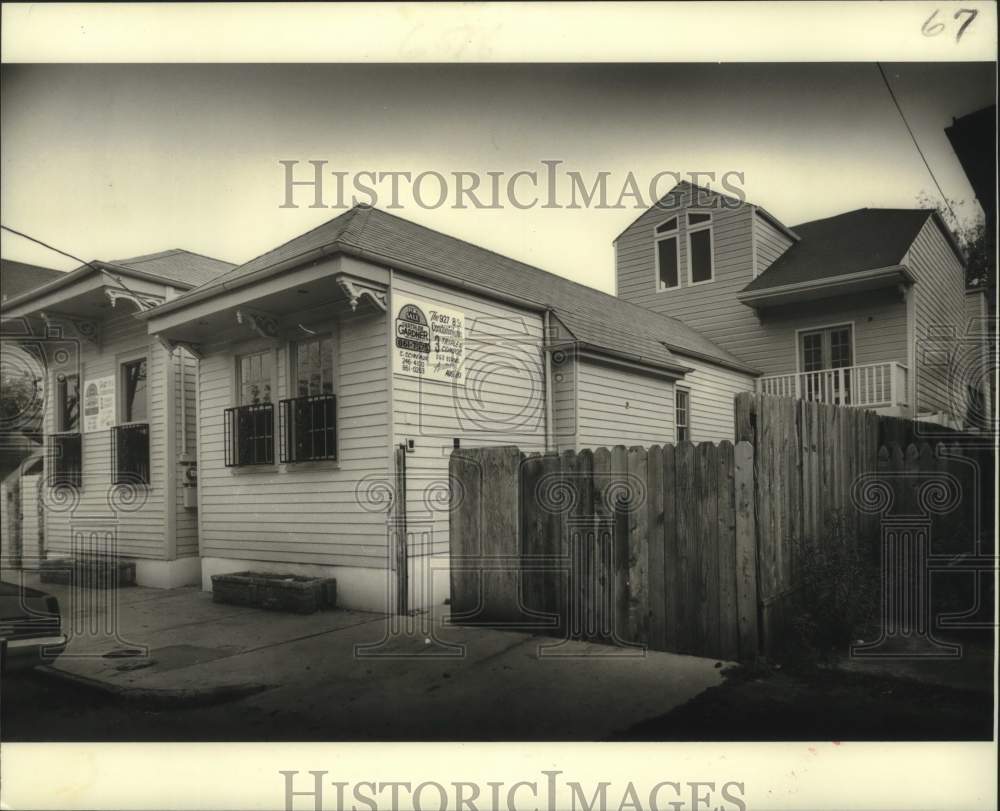 1980 Mini-Condo Complex For Sale in Uptown New Orleans, Louisiana - Historic Images