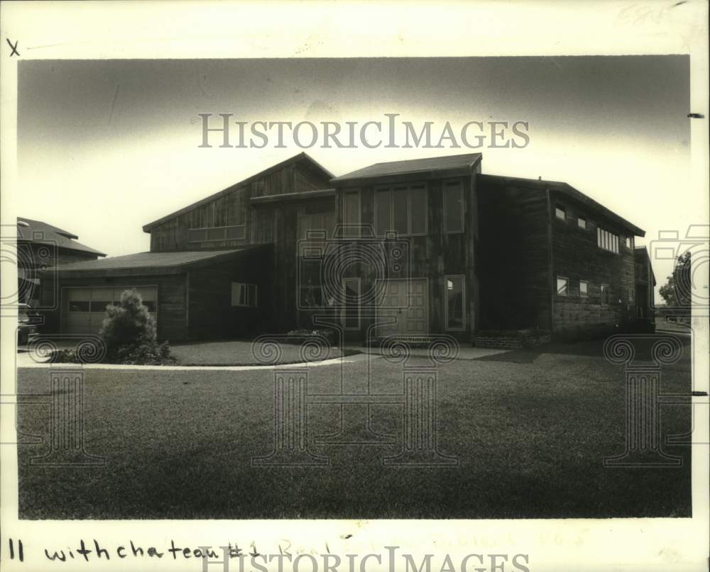 1980 Press Photo Chateau Estates, Kenner home of Joey and Carl Cleveland - Historic Images