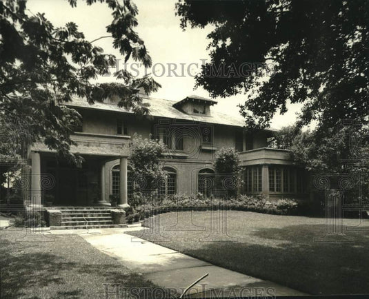 1981 Residence at 217 Audubon Boulevard in New Orleans - Historic Images
