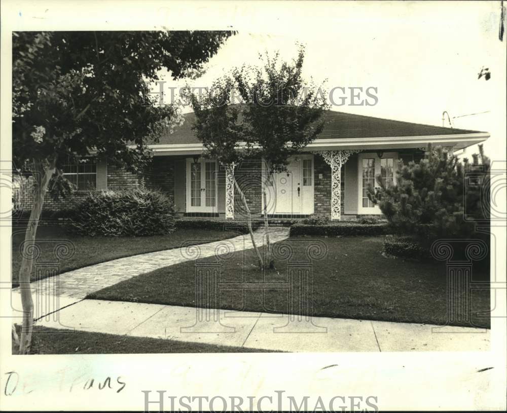 1981 Residence at 4609 Folse Drive in East Jefferson - Historic Images