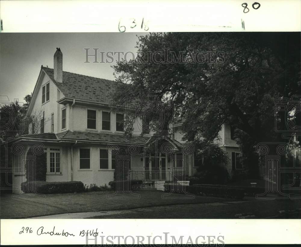 1982 Housing - Home at 296 Audubon Boulevard in New Orleans - Historic Images