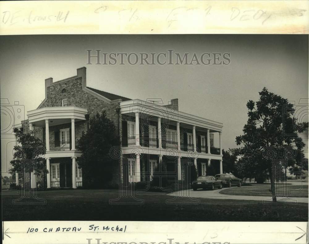 1981 Housing - The home at 100 Chateau St. Michel Drive in Kenner - Historic Images