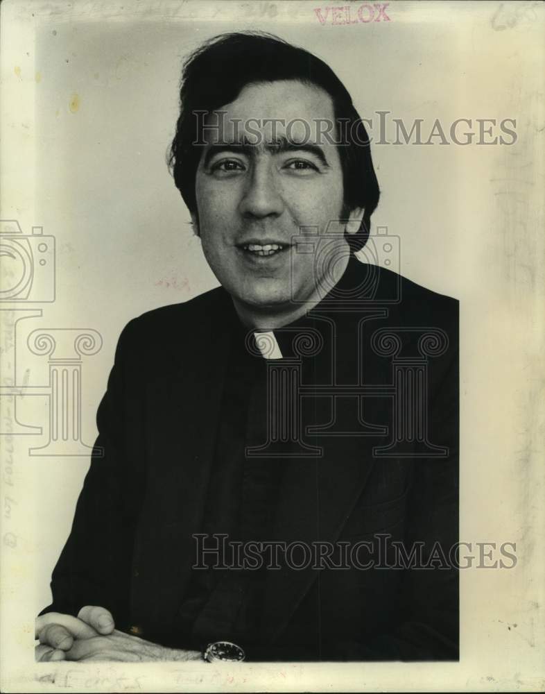 1975 Rev. Patrick J. Hunter, Candidate 2nd District- State Board - Historic Images