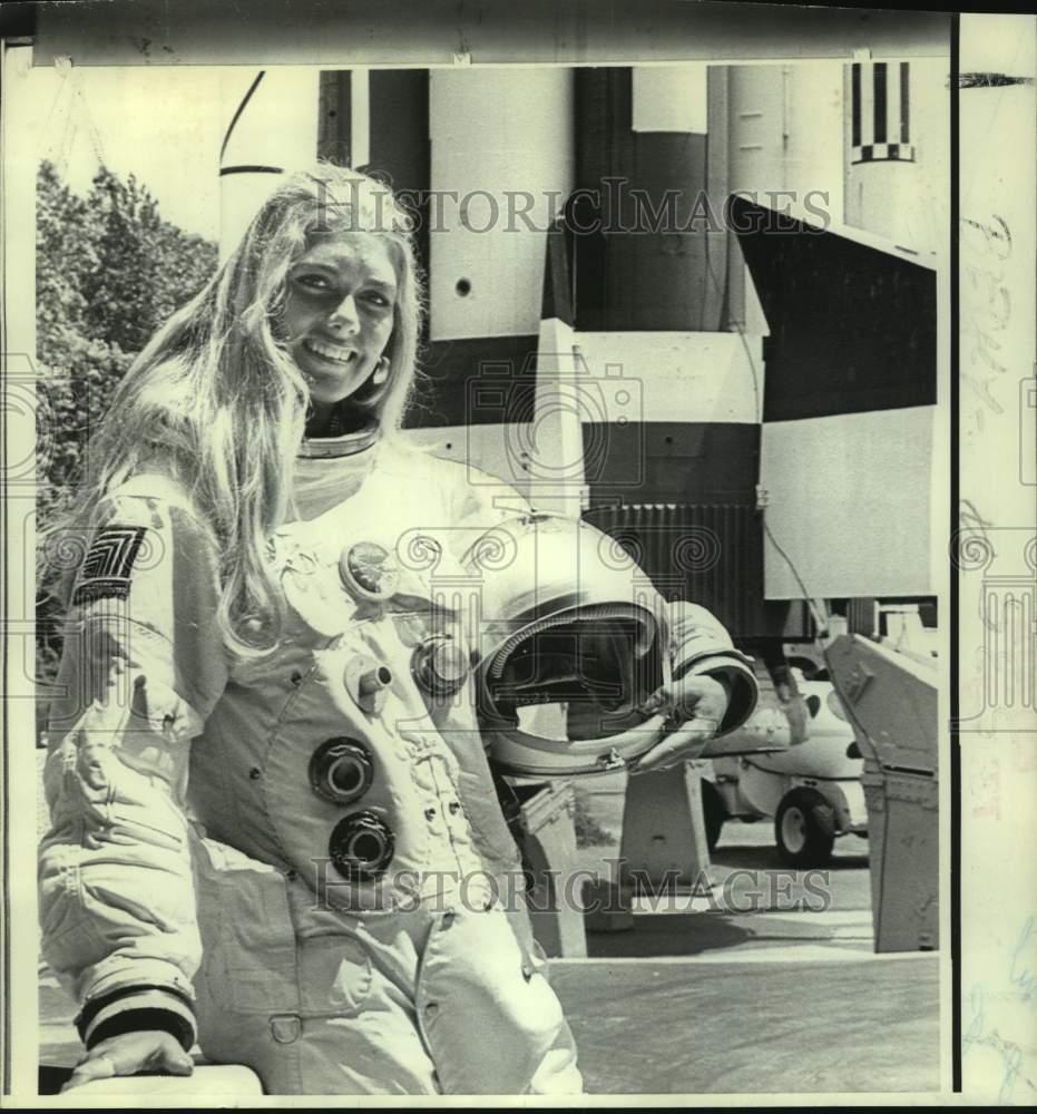 1973 Beck Marshall at Huntsville&#39;s Alabama Space and Rocket Center - Historic Images