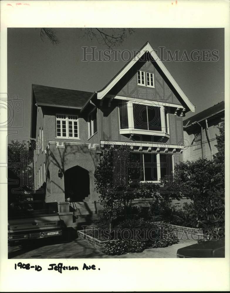 1984 Sold home at 1908-10 Jefferson Avenue in New Orleans - Historic Images