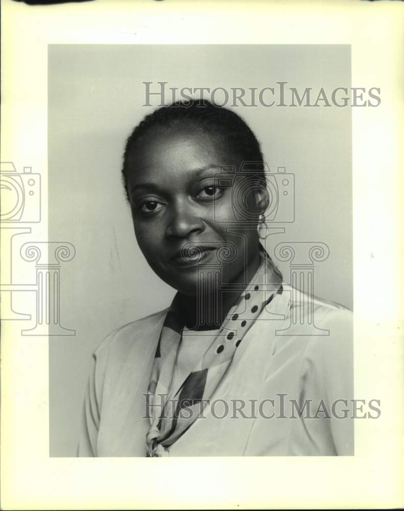 1990 Marcia Hughes, new writer for Orlean Picayuen - Historic Images