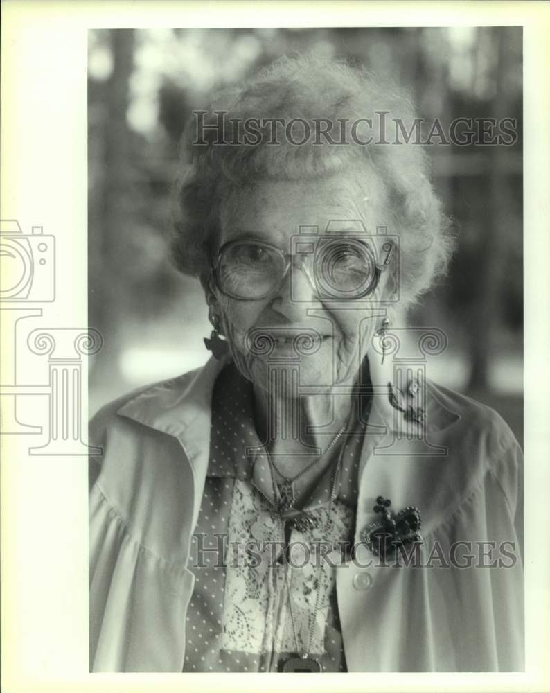 Press Photo Sadie Hunt, New Orleans Senior Citizen - nob39267 - Historic Images