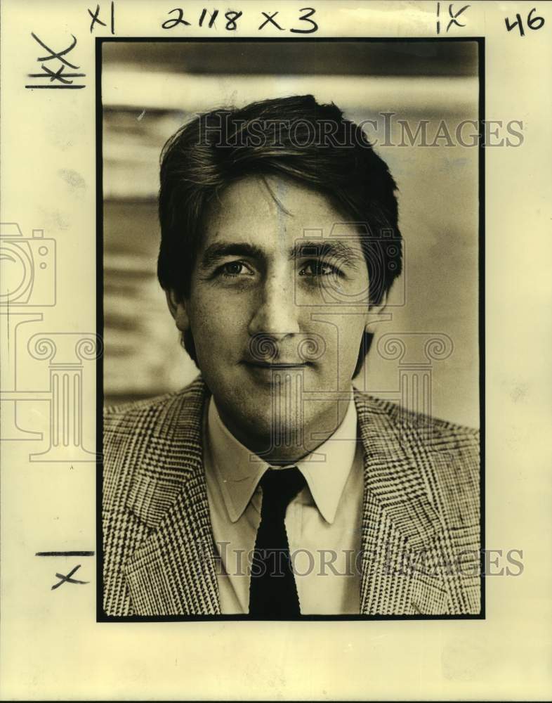 1981 Steve Hill, buyer of menswear for Rubenstein Bros. - Historic Images