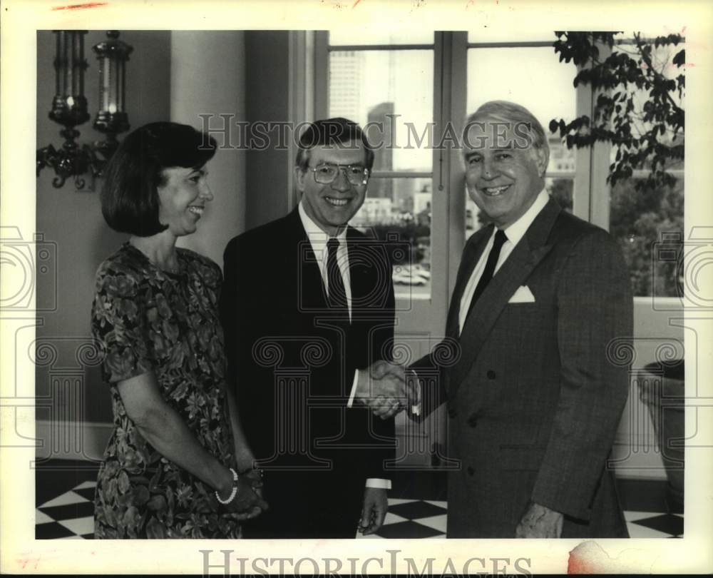 1991 Dianne Hart, David Hart and John Laborde - Historic Images