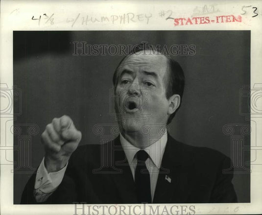1968 Vice President Hubert Humphrey - Historic Images