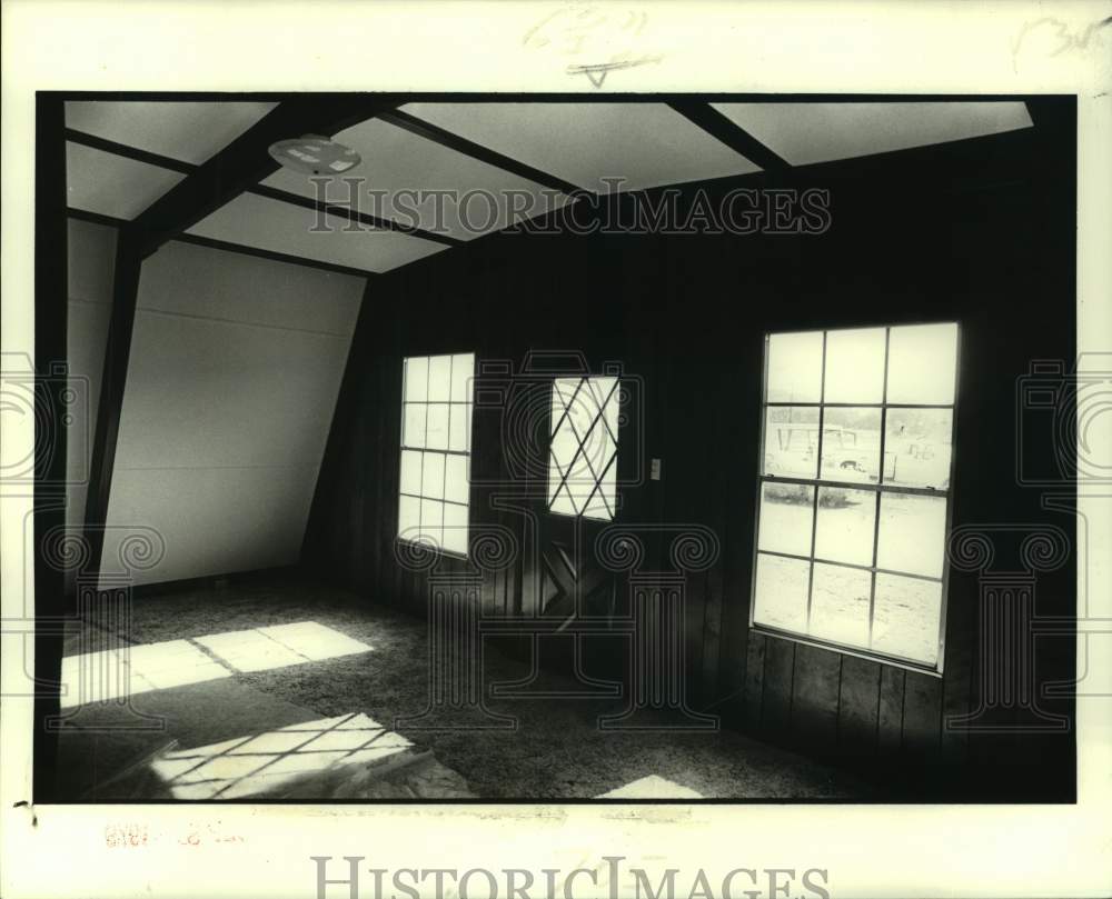 1979 Interior of Manufactured Home - Historic Images