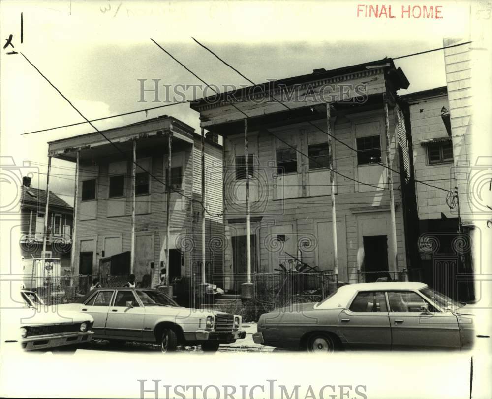 1978 New Orleans Housing in Need of Repair - Historic Images