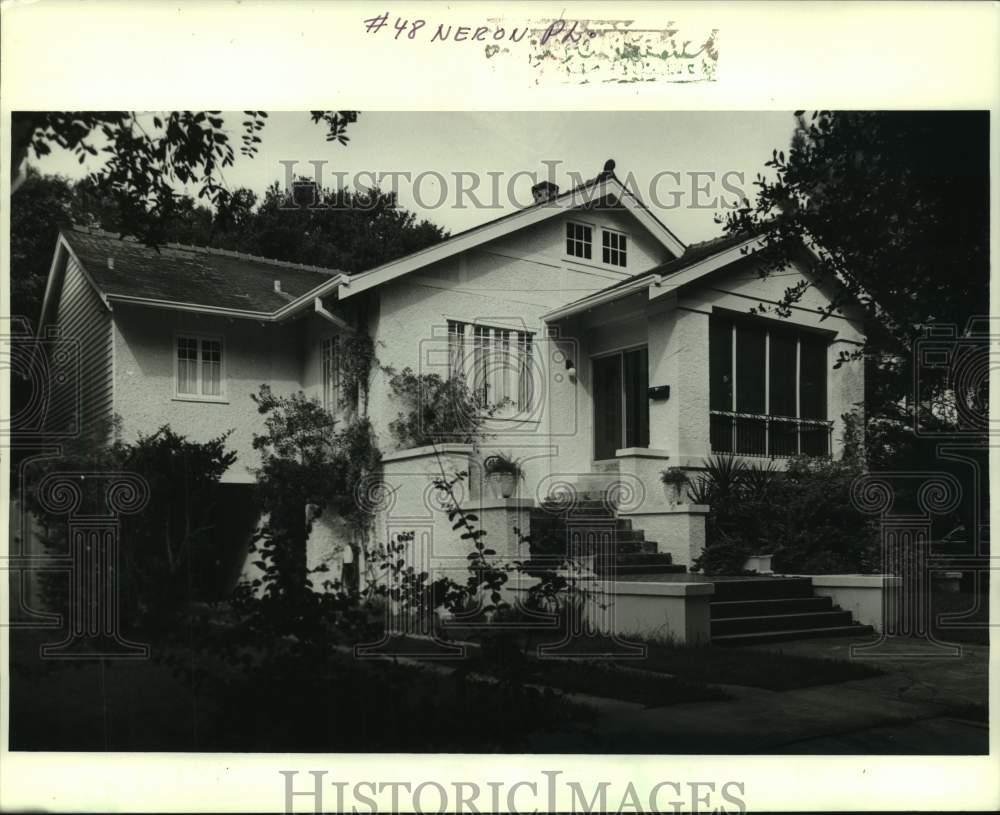 1985 Housing - The Uptown house at Neron Place sold to Jack Benton - Historic Images