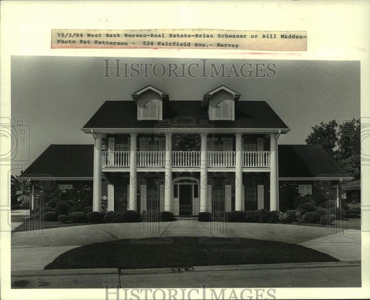 1984 Real estate photo of 524 Fairfield Avenue in West Jefferson. - Historic Images