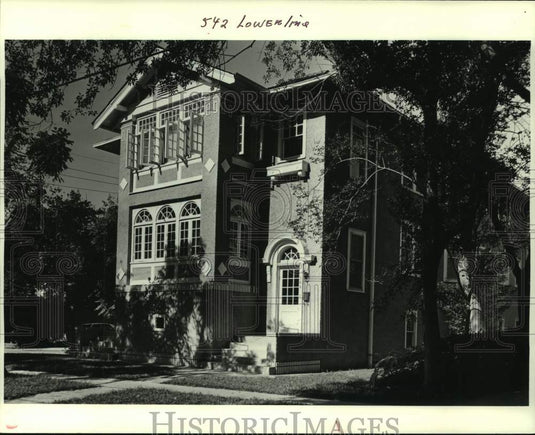 1984 Press Photo Property at 542-44 Lowerline St in New Orleans - nob39904 - Historic Images