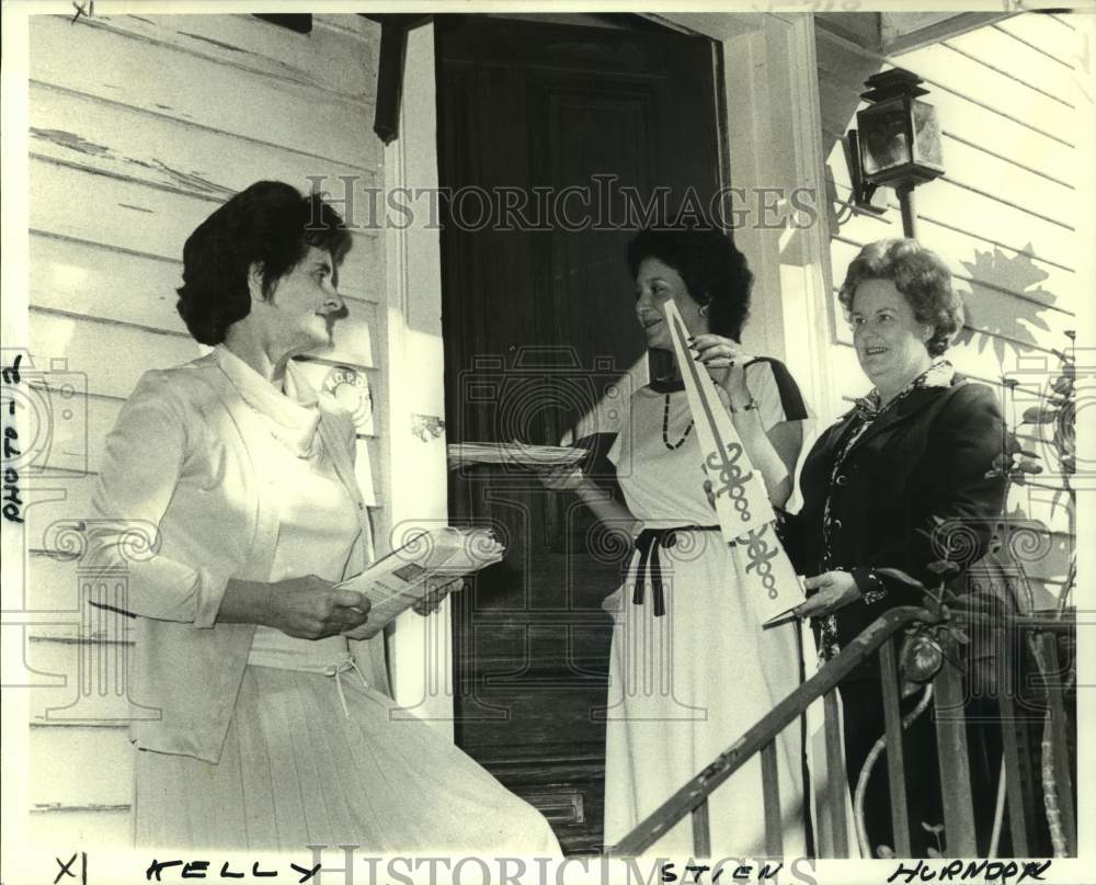 1979 Frances Kelly, Mrs. Stanley Stein &amp; Mrs. Joseph Hurndon - Historic Images