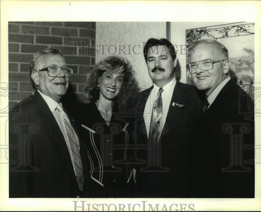 1994 Al Piazza, Norma Hunt, Leslie Lowery, Lamar Hunt - Historic Images