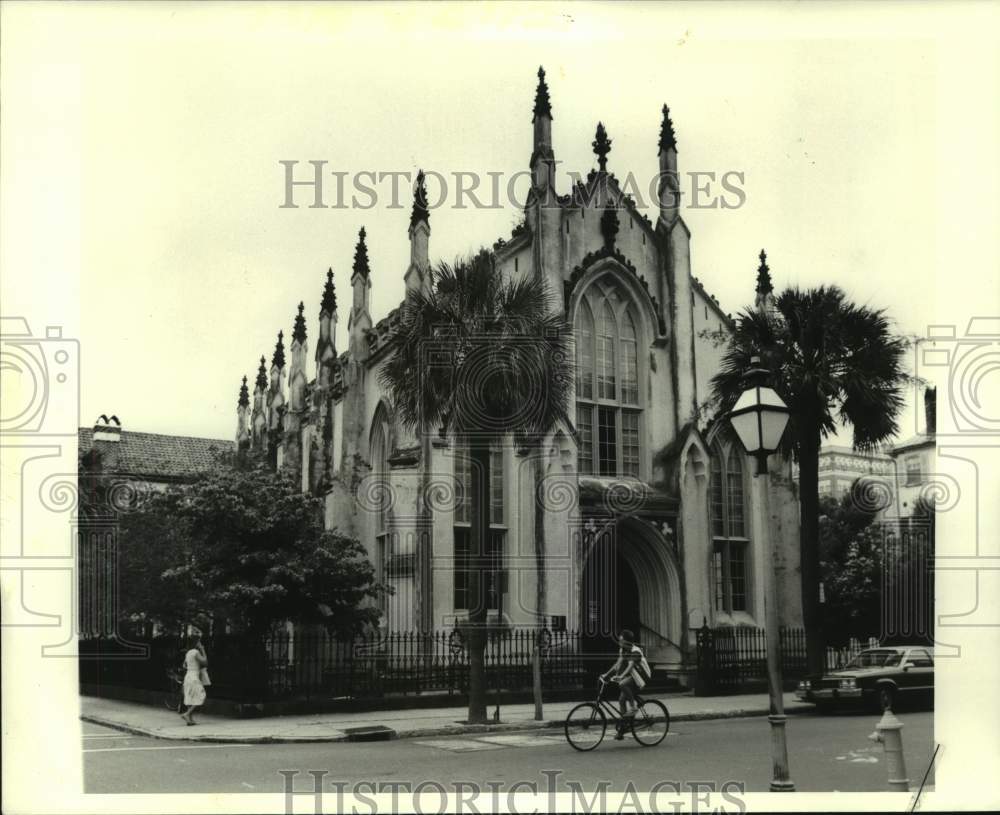 1983 Press Photo Huguenot church in Charleston, South Carolina - nob40050 - Historic Images