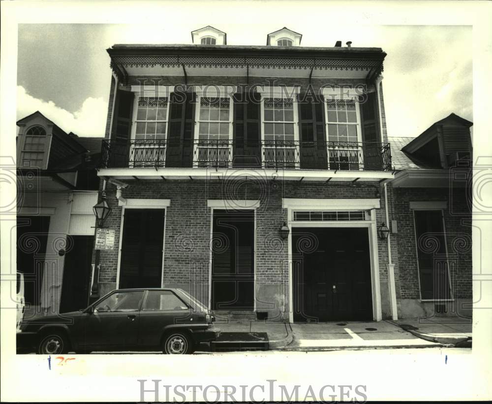 1987 Housing - Facade of 87 Dumaine - Historic Images