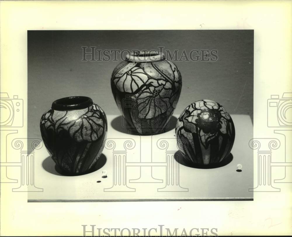 1989 Egg Daffodils, Vase Medium &amp; Small by John Hodges - Historic Images