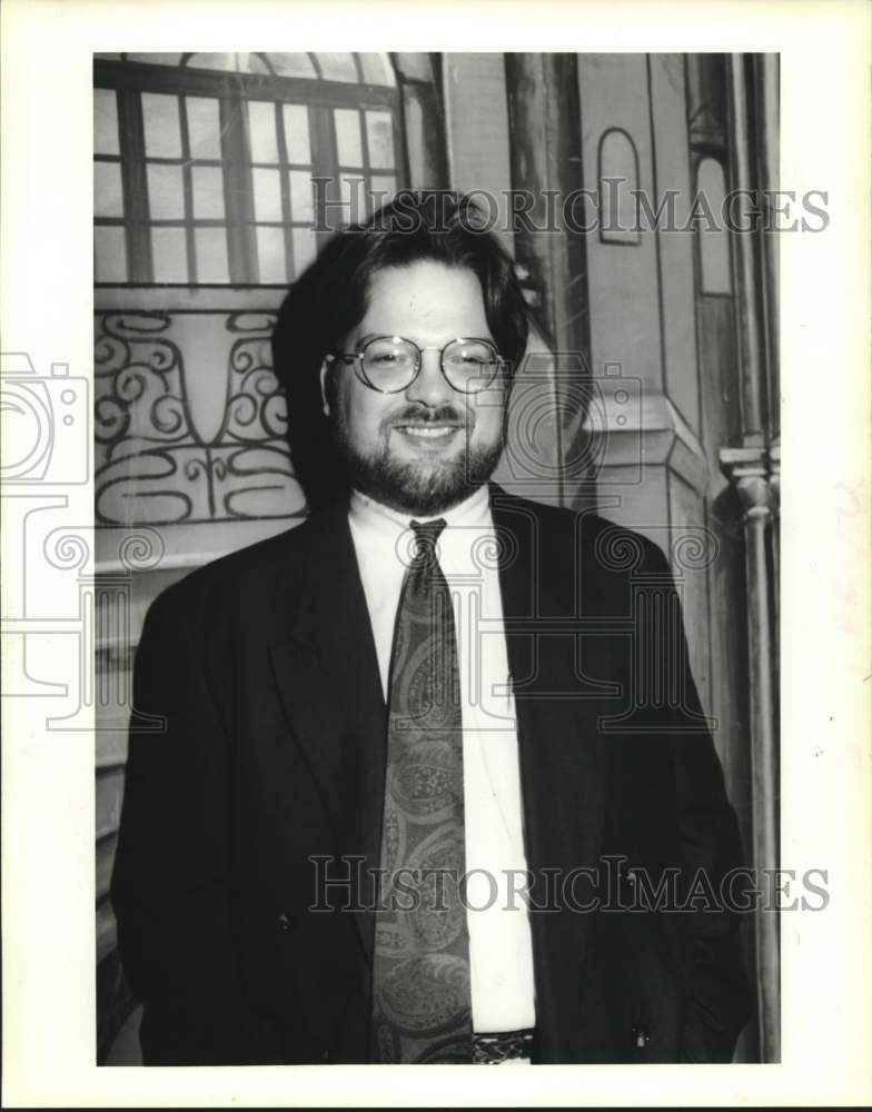 1994 Press Photo Greg Iles, author of Spandau Phoenix, former New Orleanian - Historic Images