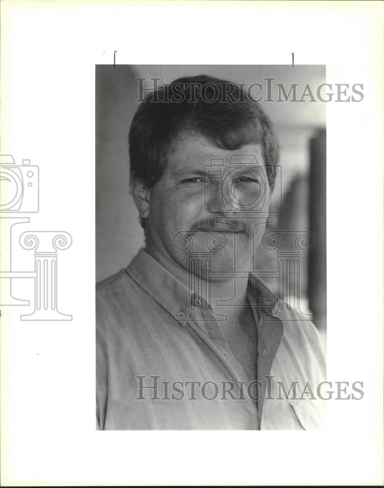 1991 Press Photo Kevin Jamison at police jury meeting - Historic Images