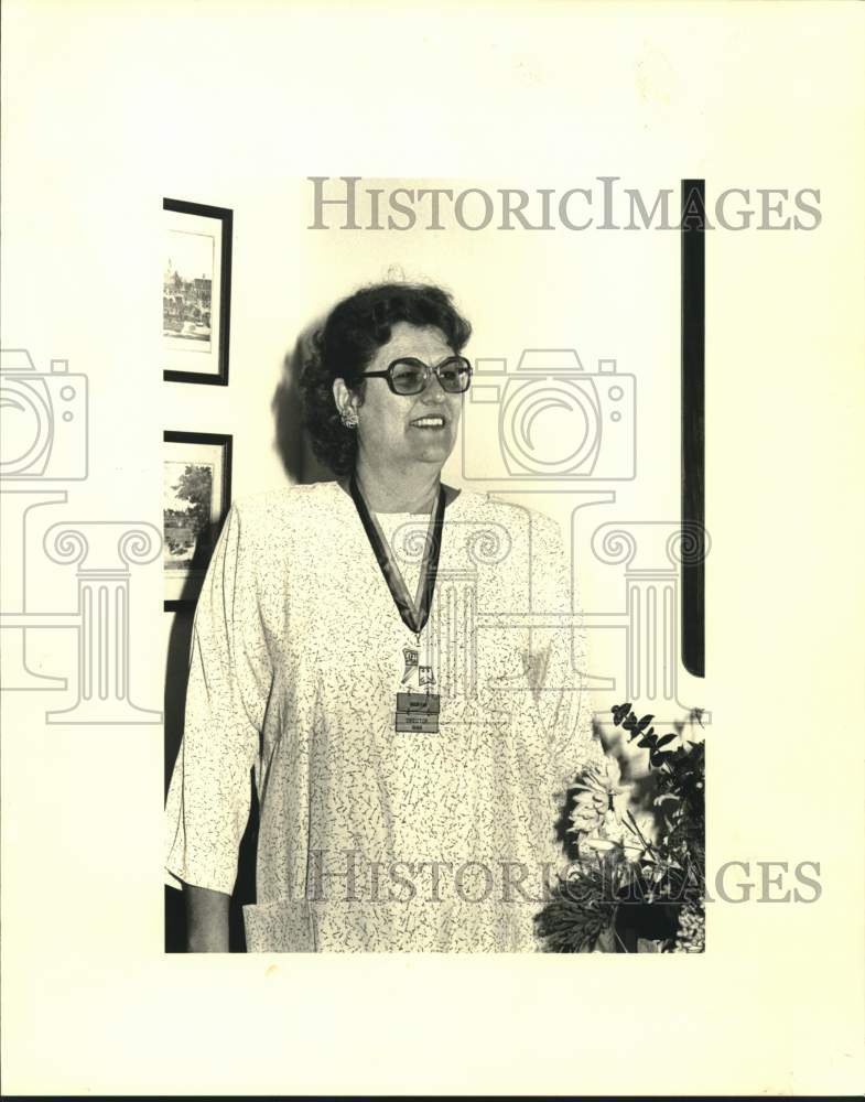 1989 Press Photo New Orleans-Margaret Ingram-Deutches Haus-Goodbye German Consul - Historic Images