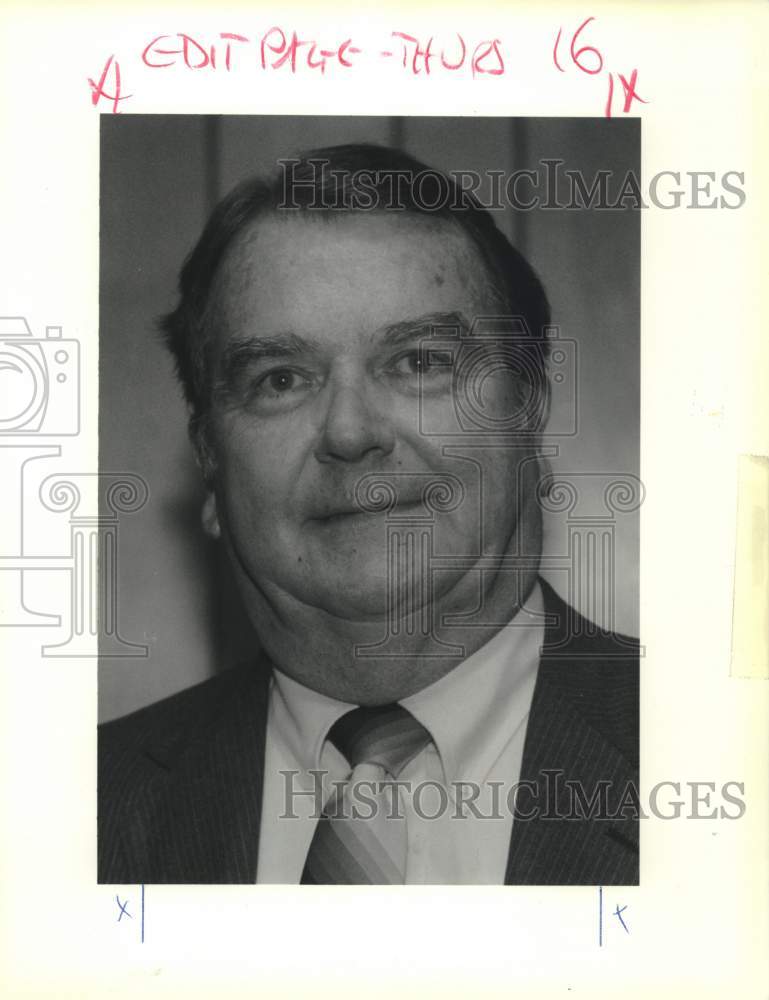 1989 Press Photo Henry Hope Jr., District 4 Representative- Jefferson Parish - Historic Images