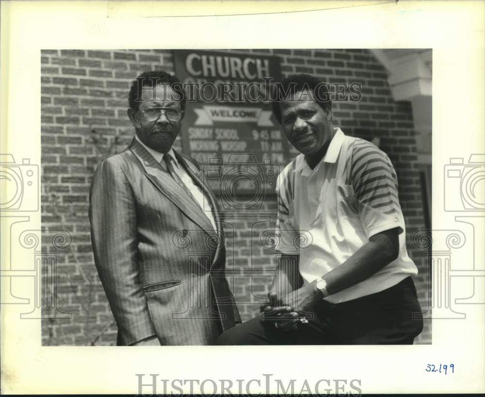 1989 Press Photo Director and Coordinator of the Church of Christ&#39;s Crusade - Historic Images